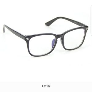 Cyxus Matte Black Computer Glasses